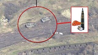 One SMArt 155 Artillery Round Take Out Two Tanks