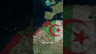 Why do Algeria and Morocco Hate Each Other? ️ #shorts