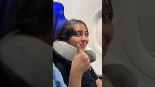 Airplane me popat ho gaya  #shorts #funny #airplane #youtubeshorts