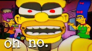 They Turned The Simpsons Into A TERRIFYING FNAF Game..