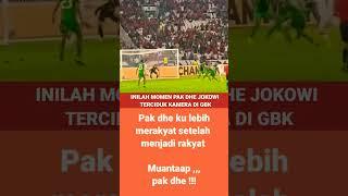 Momen lucu pak Dhe Jokowi terciduk kamera di GBK | mtv sport komedi