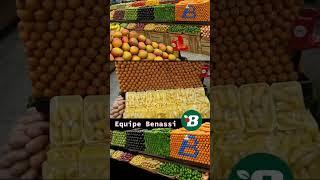 Montagem de hortifruti #hortifruti #supermercado #flv