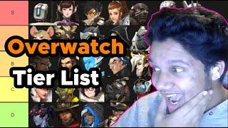 Overwatch Hero Difficulty Tier List