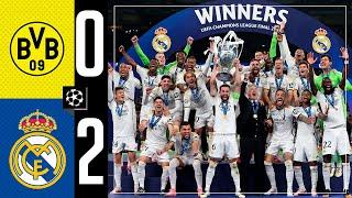 Borussia Dortmund 0-2 Real Madrid | HIGHLIGHTS | Champions League final 2023/24