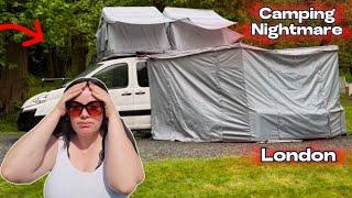 CAMPING DISASTER IN LONDON