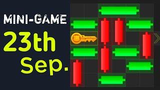 23 September Mini Game Key 100% Solved | Hamster Kombat Puzzle For Today September 23