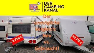 Der unmögliche Vergleich! Folge 4:  Neuwagen vs. Gebrauchtwohnwagen!