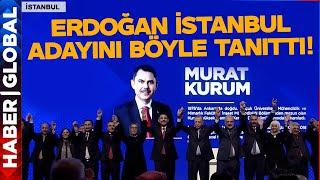 Cumhurbaşkanı Erdoğan İstanbul Büyükşehir Belediye Başkanı Adayını Böyle Açıkladı!