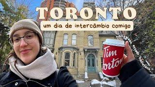 COMO É UM DIA DE INTERCÂMBIO DE INGLÊS NO CANADÁ    | VLOG DE INTERCÂMBIO ️ 