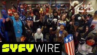 360° Marvel Fan Meet-up | New York Comic-Con 2017 | SYFY WIRE