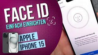 iPhone 15 - Face ID einrichten