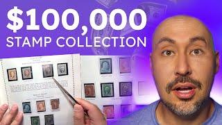 Just Bought A $100K Stamp Album - Stamp Collection Review Ep. 3