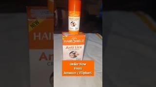 Effective Lice Removal: How to Use HairShield Anti Lice Cream Wash | जूओं से छूटकारा पाए | #shorts