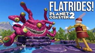 More INCREDIBLE Custom Flat Rides!: Planet Coaster 2