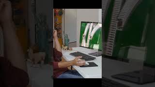 Cards Jump Out of My Computer Screen! 🃏 #zachking #magictrick #digitalillusion