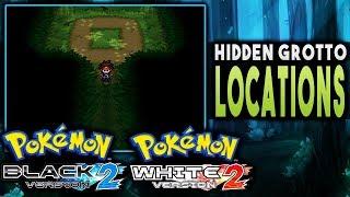 Pokemon Black 2 & White 2 - All Hidden Grotto Locations