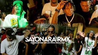 SAYONARA REMIX- El Mello 06, Kreizy K, Yoan Retro, Young Gatillo, El Villa 42 (Video Oficial)