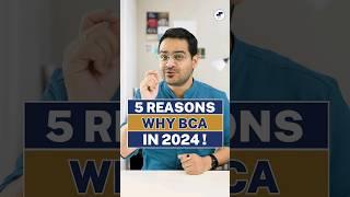 5 Best Reasons Why Should You Do BCA in 2024? BCA Course Benefits! #shorts #bca #bcacourse #viral