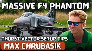 Max Chrubasik - From flying the biggest RC F4 Phantom to hovering jets inside hangars