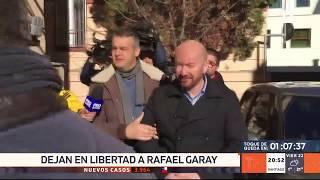 Rafael Garay es dejado en libertad condicional