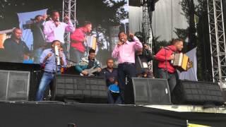 El Rey Vallenato Julian Rojas y Jorge Nain Ruiz en el parque Simon Bolivar Festival de Verano 2015