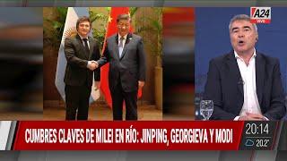 MILEI PRAGMÁTICO CON "LOS COMUNISTAS": SE REUNIÓ CON XI JINPING Y LOGRÓ UN ACUERDO CON LULA