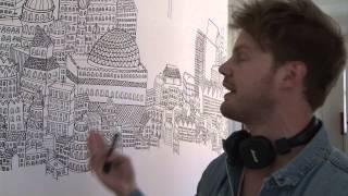 Artist rethinks the skyline of Aarhus