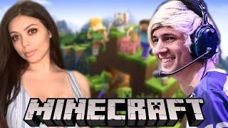 FIRST TIME MINECRAFT WITH XQC!