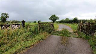 Barrowford Villlage & Countryside Walk | Walking In Heavy Rain | 4K #village