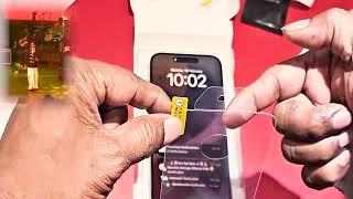 How to install a screen protector on iPhone 15 Pro Max award-winning OtterBox super experience