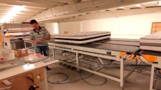 ET-LQC-FLIP - Mattress Inspection Conveyor With Flipping System