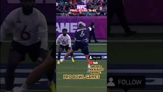 NFC vs. AFC: 2/2/25 Pro Bowl Games Highlights #football #nfl #highlights