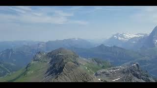 360° Restaurant in Schilthorn(James Bond  Brunch) (Speed up)