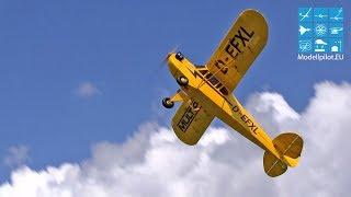 RC PIPER J-3 CLIPPED WING CUB 40% 1:2,5 BILL HEMPEL (electrical) MULTIPLEX AIRSHOW BRUCHSAL 2017