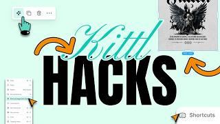 10 Kittl HACKS You Should Know | Plus A Secret Design Technique! 