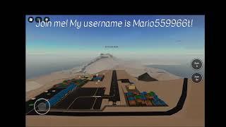 Roblox - Pilot Training Flight Simulator -  Planespotting - First stream! (Username is Mario559966t)