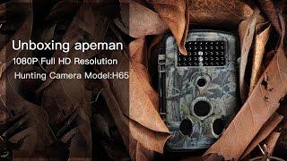 Unboxing Apeman Hunting Camera H65