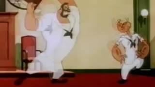 Popeye Fight Against Bluto