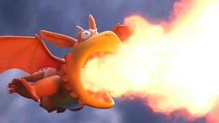 Zog Has A Fire Breathing Battle! | Zog Movie