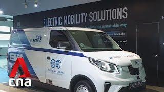 Number of electric commercial vehicles on Singapore's roads triples