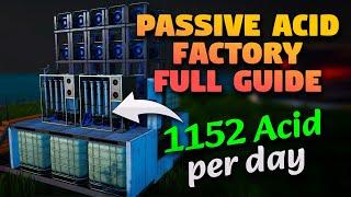 Passive Acid Farm Guide  | 1152 Acid per Day | ONCE HUMAN