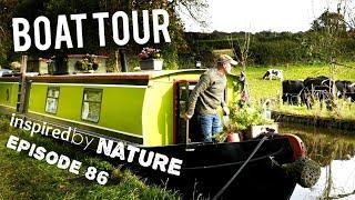 BOAT TOUR - Narrowboat inspiredbynature - Episode 86