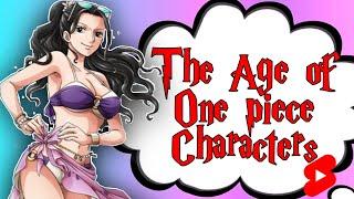 The Age of One Piece Characters | Otaku Shorts