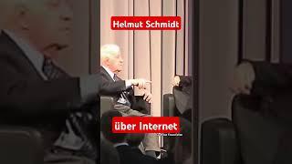 Helmut Schmidt über Internet #helmutschmidt #shorts #internet