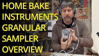 Home Bake Instruments Granular Sampler Overview