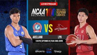 Arellano vs LPU (Men’s Basketball) | NCAA Season 100