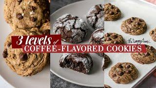 3 Coffee Infused Cookies RECIPES | The Tummy Train