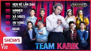 Tổng hợp tiết mục VÒNG ĐỐI ĐẦU - Team Karik đội hình nhiều nón vàng nhất RAP VIỆT 2024