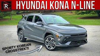 The 2024 Hyundai Kona N-Line HTRAC Is A Sporty Take On A Crosstrek Fighting SUV