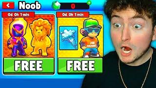 I Got Every NEW FREE SKIN | Noob to Pro Ep.23